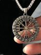 心が迷わないように！進むべき道を示す★ヴァイキングコンパス ペンダント 聖なるルーン文字〜Vegvisir〜 For Sale