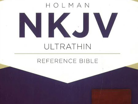 NKJV Ultrathin Reference Bible, Brown LeatherTouch For Cheap