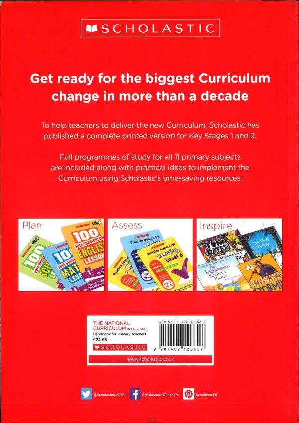 The National Curriculum In England - Handbook For Primary Teachers Online Hot Sale