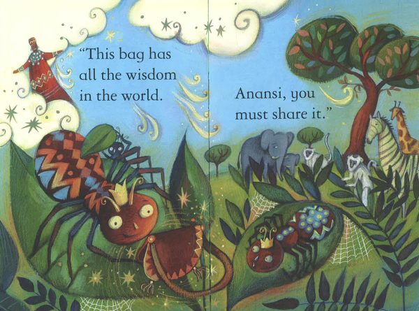 Usborne First Reading: Anansi And The Bag Of Wisdom Supply