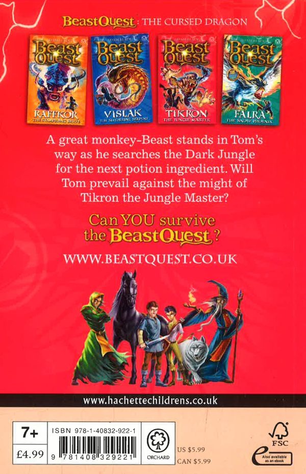 Beast Quest: Tikron the Jungle Master Hot on Sale