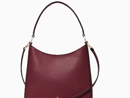 Kate Spade- Perry Leather Shoulder Bag (Deep Berry) Supply