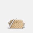 Coach- Mini Jamie Camera Bag In Signature Canvas - Gold Light Khaki Chalk Online