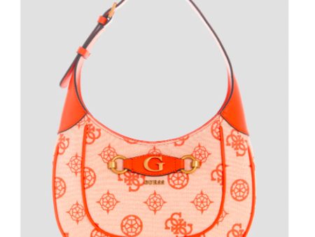 Guess- Izzy Logo Hobo Bag (Bellini Logo) on Sale