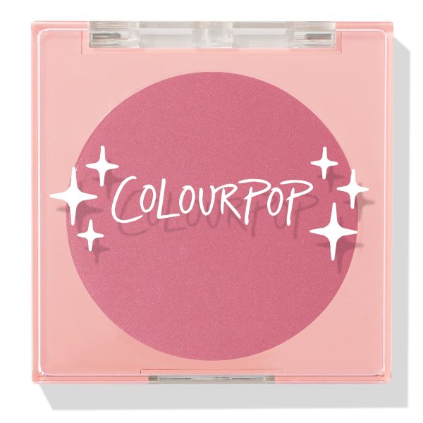 Colourpop- Pressed Powder Blush (New To U Mid-Tone Rosy Pink) For Discount