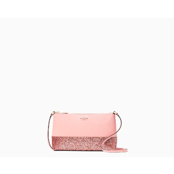 Kate Spade- Flash Glitter Crossbody (Pink) Supply