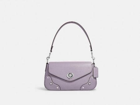 Coach- Millie Shoulder Bag (Silver Mist) For Cheap