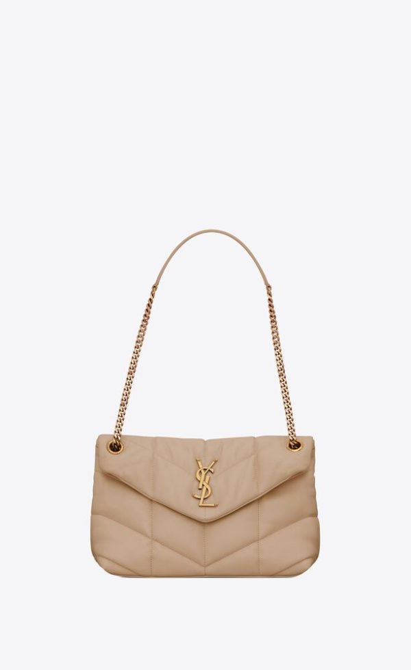 Yves Saint Laurent- PUFFER SMALL CHAIN BAG IN QUILTED LAMBSKIN Sale