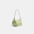 Coach- Teri Shoulder Bag With Signature Quilting (Silver Pale Lime) Supply