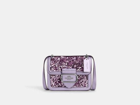 Coach- Morgan Square Crossbody - Silver Lilac Sale