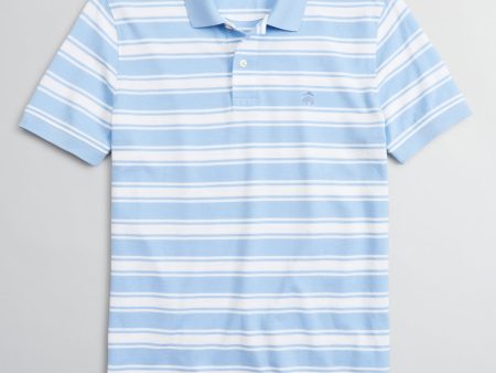 Brooks Brothers- Slim Fit Large Stripe Polo Shirt Hot on Sale