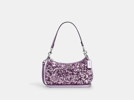 Coach- Teri Shoulder Bag - Silver Lilac Supply