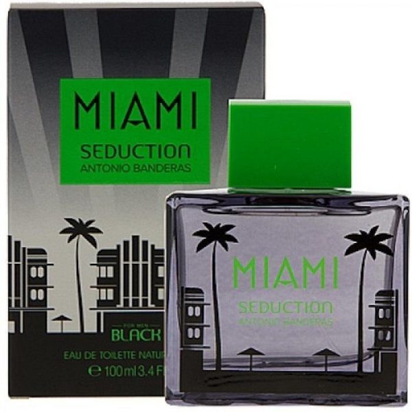 ANTONIO BANDERAS  Miami Black Seduction Men EDT 100ml Hot on Sale