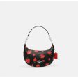 Coach- Payton Hobo With Wild Strawberry Print - Silver Black Multi Cheap