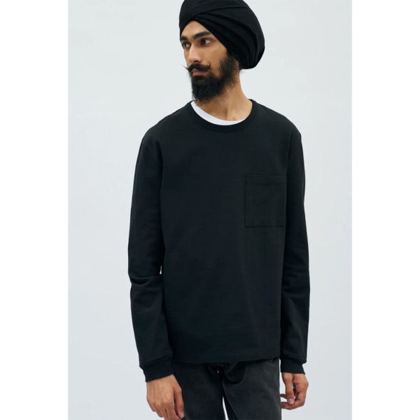 Kotn- Longsleeve Pocket Crew Fashion