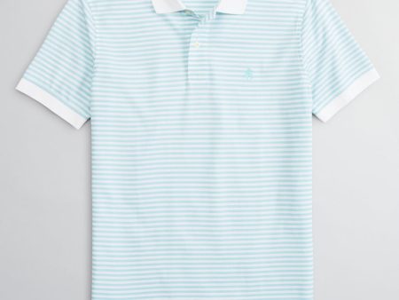 Brooks Brothers- Slim Fit Feeder Stripe Polo Shirt Cheap