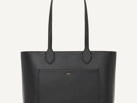 DKNY- Ines Tote (Black Gold) For Cheap