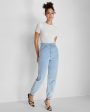 Express- Super High Waisted Knit Elastic Waist Supersoft Jogger Jeans Hot on Sale