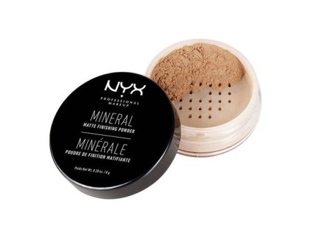 Nyx- Mineral Finishing Powder- Medium  Dark on Sale