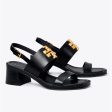 Tory Burch- Eleanor Heel Sandal - Perfect Black Cheap