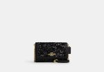 Coach- Flap Crossbody - Gold Black on Sale