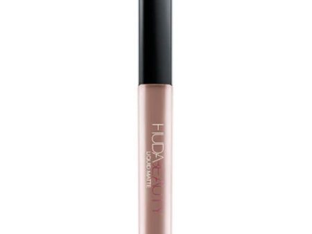 Huda Beauty- NEW Liquid Matte Ultra-Comfort Transfer-Proof Lipstick (Trendsetter) on Sale