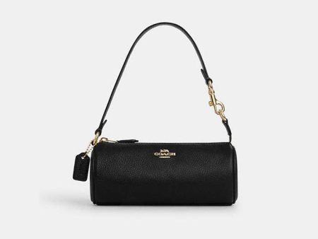 Coach- Nolita Barrel Bag - Gold Black Online Hot Sale