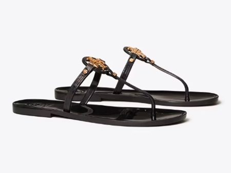 Tory Burch- Mini Miller Jelly Thong Sandal - Perfect Black Online Sale