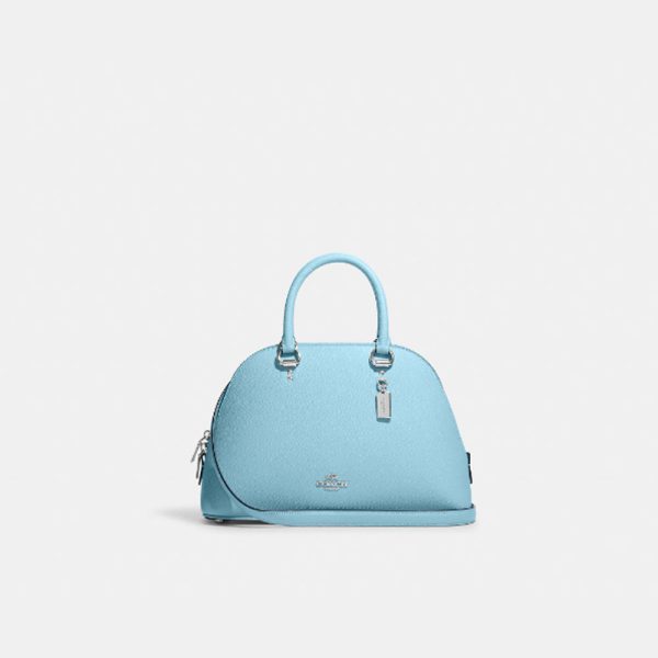 Coach- Katy Satchel (Silver Waterfall) Online Sale