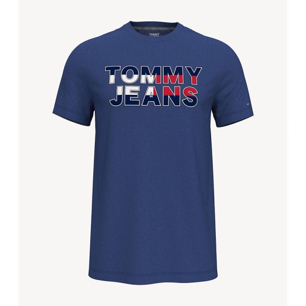 Tommy Hilfiger- Colorblock Logo T-Shirt For Cheap