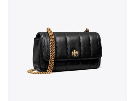 Tory Burch- Mini Kira Flap Shoulder Bag (Black) Hot on Sale