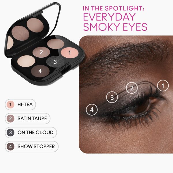 Mac- CONNECT IN COLOUR EYE SHADOW PALETTE: ENCRYPTED KRYPTONITE Cheap