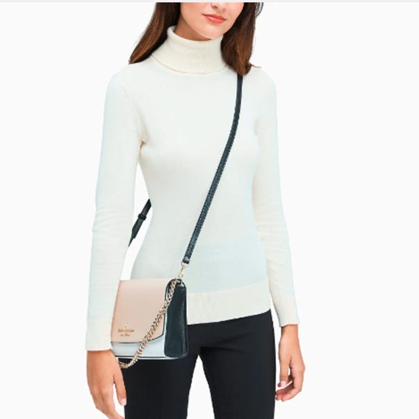 Kate Spade- Carson Convertible Crossbody (Warm Beige Multi) on Sale