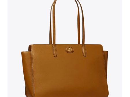 Tory Burch- Robinson Pebbled Tote (Bistro Brown) Cheap