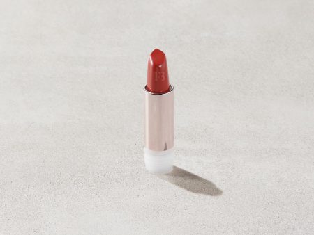 Fenty Beauty- FENTY ICON THE FILL SEMI-MATTE REFILLABLE LIPSTICK (Grill Mast r - Maple Red) on Sale