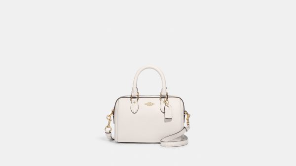 Coach- Mini Rowan Crossbody (Gold Chalk) Discount