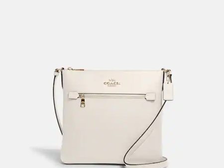 Coach- Rowan File Bag - Gold Chalk Online Hot Sale