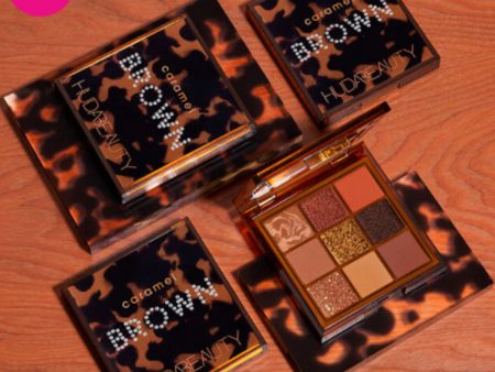 Huda Beauty- Brown Obsessions Eyeshadow Palettes (Caramel Brown Obsessions) For Sale