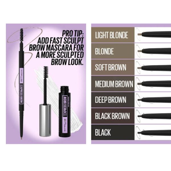 Maybelline- Express Brow Ultra Slim Pencil Cheap