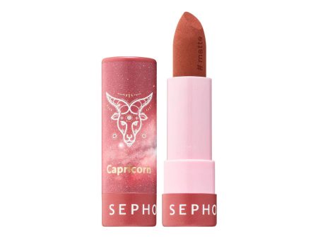 Sephora- #LipStories Astrology Lipstick - 98 Capricorn - warm dark brown on Sale