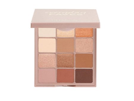 Ulta Beauty- Everyday Faves Eyeshadow Palette, 0.36 oz Online now