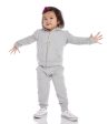 Karen Kane- Kids Fleece Zip Up Hoodie (LIGHT-HEATHER GRAY) Online