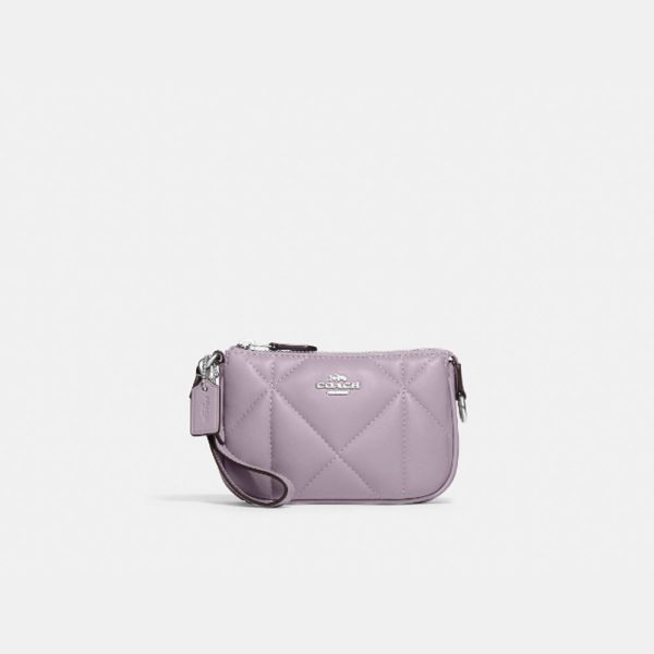 Coach- Nolita 15 With Puffy Diamond Quilting (Silver Mist) Online Hot Sale