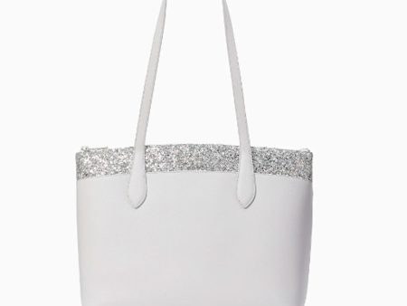 Kate Spade- Flash Glitter Tote (Grey) Hot on Sale