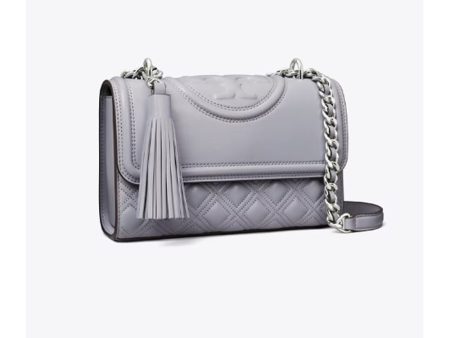 Tory Burch- Small Fleming Convertible Shoulder Bag (Cloud Blue) Sale