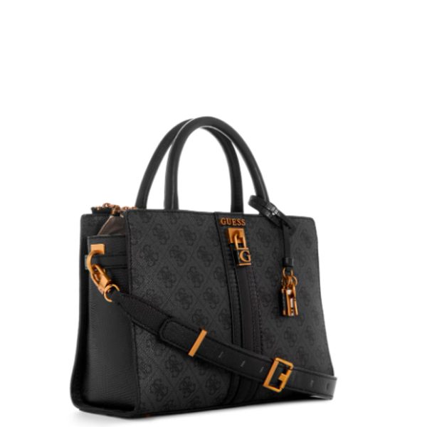 Guess- Ginevra Logo Elite Society Satchel (Cloud Wash) Supply