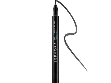 Sephora- Colorful Wink-It Felt Tip Liquid Eyeliner - Waterproof, 01 Little Black Dress - black For Sale