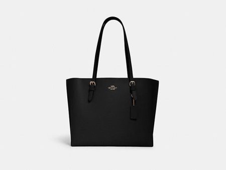 Coach- Mollie Tote (Gold Black True Red) on Sale