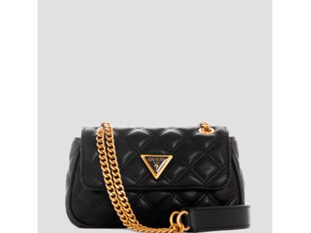 Guess- Giully Mini Convertible Crossbody (Black Floral Print) Online Hot Sale