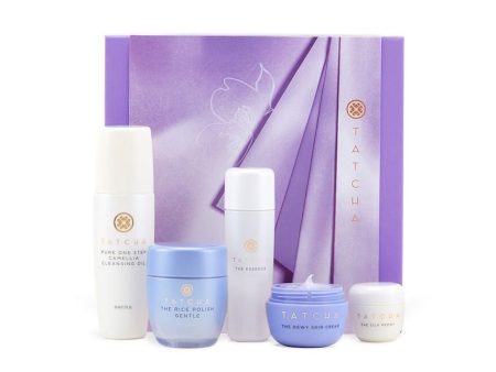 Tatcha- The Starter Ritual Set Nourishing Ultra-Hydrating for Dry Skin Online Hot Sale